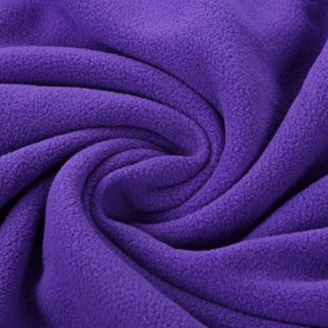 CLEYE WARM PORTABLE POLYESTER POLAR FLEECE SLEEPING BAG (PURPLE)
