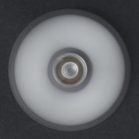 LED LIGHT PLASTIC FIDGET SPINNER FINGER GYRO (CLEAR WHITE)