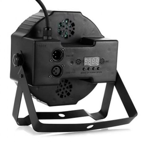 36W RGB LED FLAT PAR STAGE LIGHT (BLACK)