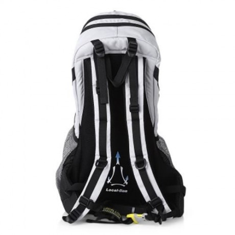 LOCAL LION 459 OUTDOORS HYDRATION BACKPACK (LIGHT GRAY)