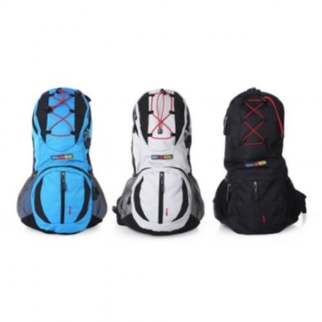 LOCAL LION 459 OUTDOORS HYDRATION BACKPACK (LIGHT GRAY)