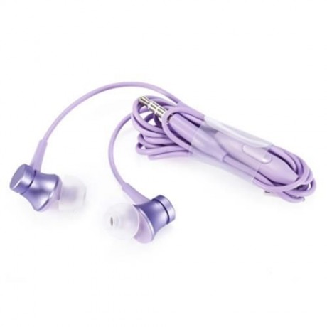 ORIGINAL XIAOMI PISTON IN-EAR EARPHONES WITH MIC FRESH VERSION (PURPLE)