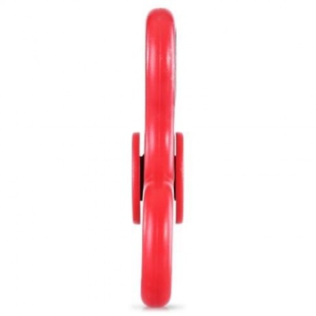 KELIMA COUPLE PK FIDGET SPINNER TRIPLE BLADE STRESS RELIEVER TOY 2PCS (BLACK AND PINK)