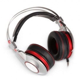 XIBERIA K5 WIRED OVER-EAR GAMING HEADSET (SILVER GRAY)