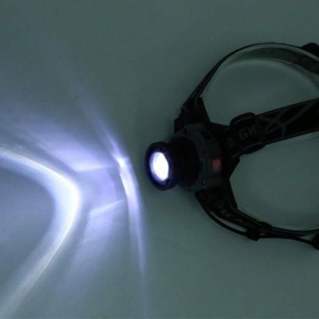 SHENGFEIHUO MOTION SENSOR LED RECHARGEABLE HEAD LAMP (BLACK)