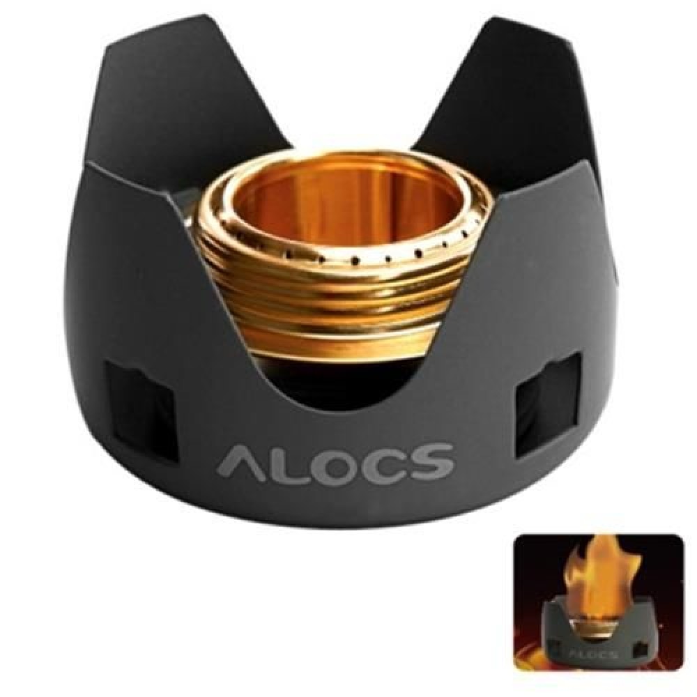 ALOCS PORTABLE MINI SPIRIT BURNER ALCOHOL STOVE FOR OUTDOOR BACKPACKING HIKING CAMPING (CO ALOCS PORTABLE MINI SPIRIT BURNER ALCOHOL STOVE FOR OUTDOOR BACKPACKING HIKING CAMPING (CO