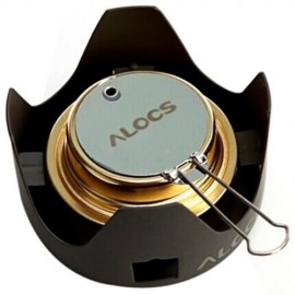 ALOCS PORTABLE MINI SPIRIT BURNER ALCOHOL STOVE FOR OUTDOOR BACKPACKING HIKING CAMPING (CO