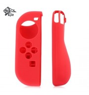 KJH SILICONE COVER SKIN FOR NINTENDO SWITCH JOY - CON CONTROLLER (RED)