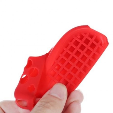 KJH SILICONE COVER SKIN FOR NINTENDO SWITCH JOY - CON CONTROLLER (RED)