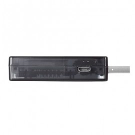 Multifunctional USB Digital Voltage Current Testing Tool 4 - 30V (BLACK)