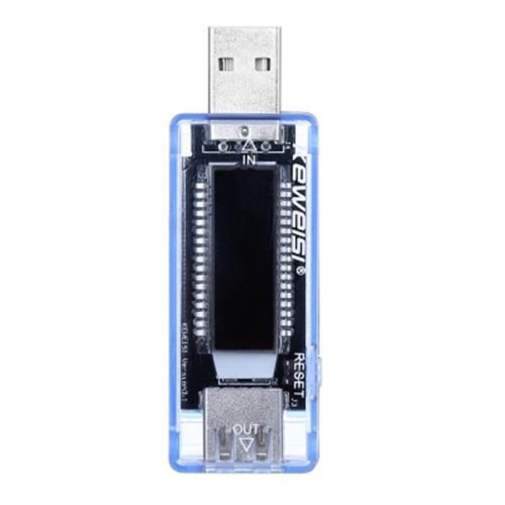KWS - V20 USB DIGITAL VOLTAGE CURRENT DETECTOR BATTERY CAPACITY TESTER (CLOUDY)