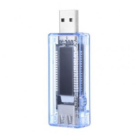 KWS - V20 USB Digital Voltage Current Detector Battery Capacity Tester (CLOUDY)