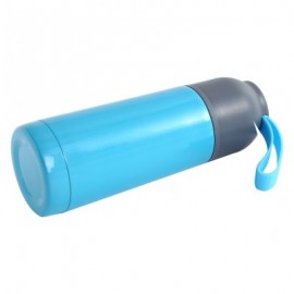 Stainless Steel Travel Mug Vacuum Insulated Cup Water Bottle (BLUE)