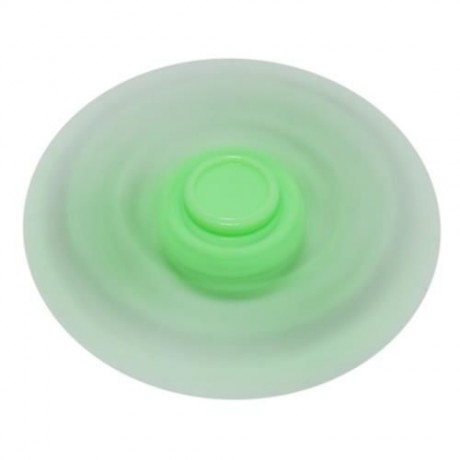 FOUR GEAR ROTATING TRILATERAL PATTERN ABS HAND SPINNER TOY (GREEN)