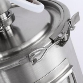 DIBOSH STAINLESS STEEL WATER ALCOHOL DISTILLER BREWER (SILVER WHITE)