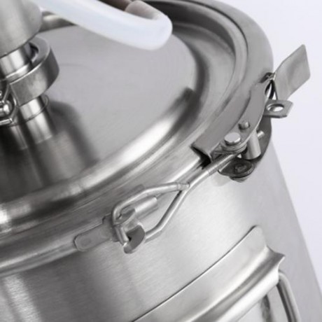 DIBOSH STAINLESS STEEL WATER ALCOHOL DISTILLER BREWER (SILVER WHITE)