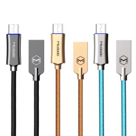 MCDODO CA - 289 KNIGHT SERIES QC 3.0 MICRO USB CABLE 1M (BLUE)