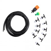 FOG NOZZLES WATERING IRRIGATION SYSTEM KIT (BLACK)