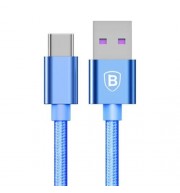 BASEUS SPEED QC CABLE TYPE-C 5A QUICK CHARGE DATA CABLE 1M (BLUE)