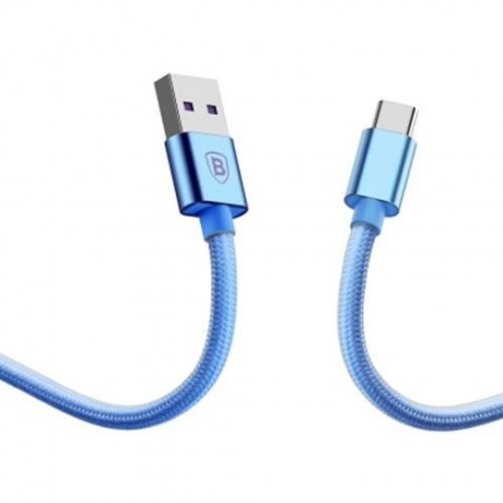 BASEUS SPEED QC CABLE TYPE-C 5A QUICK CHARGE DATA CABLE 1M (BLUE)