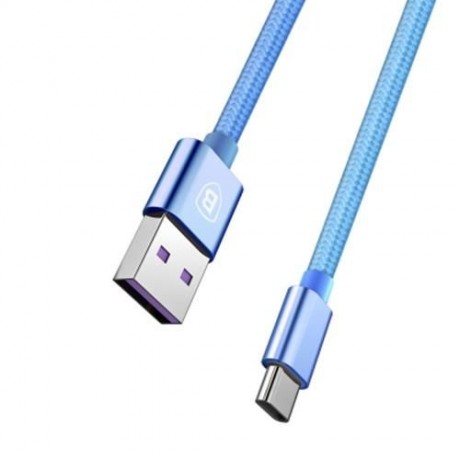 BASEUS SPEED QC CABLE TYPE-C 5A QUICK CHARGE DATA CABLE 1M (BLUE)