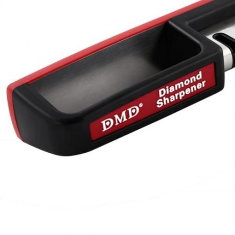 DMD MANUAL THREE-STAGE KNIFE SHARPENER KITCHEN TOOLS (RED)