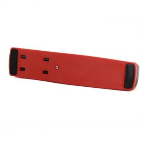 DMD MANUAL THREE-STAGE KNIFE SHARPENER KITCHEN TOOLS (RED)