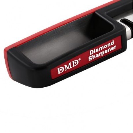 DMD Manual Three-stage Knife Sharpener Kitchen Tools (RED)