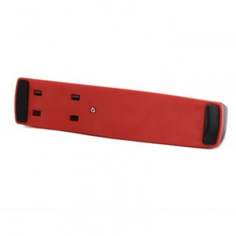 DMD Manual Three-stage Knife Sharpener Kitchen Tools (RED)