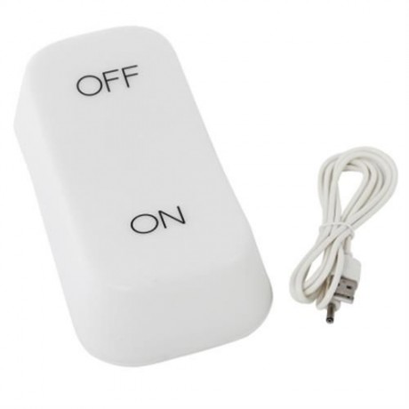 GRAVITY SENSOR RECHARGEABLE SLEEPING LAMP (WHITE)