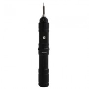 X 1 Rechargeable Aviation Aluminium Mini Electric Screwdriver (BLACK)