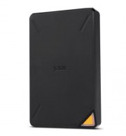 SSK SSM - F200 WIRELESS WIFI EXTERNAL HARD DRIVE 1TB CLOUD STORAGE (BLACK)