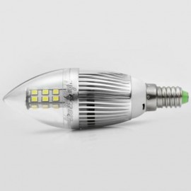 YOUOKLIGHT E14 28 SMD 2835 LEDS 5W 450LM 3000K LED LIGHTS TRANSLUCENT FLAMED CANDLE BULB (