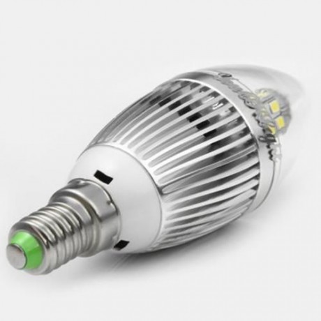 YOUOKLIGHT E14 28 SMD 2835 LEDS 5W 450LM 3000K LED LIGHTS TRANSLUCENT FLAMED CANDLE BULB (