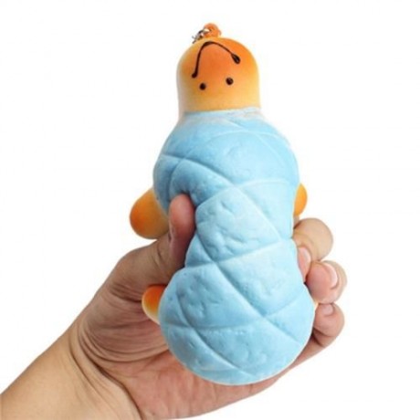 SQUEEZING TORTOISE CREAM SCENTED SLOW RISING STRESS RELEASE TOY (COLORMIX)