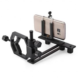 OUTDOOR MONOCULAR TELESCOPE DIGITAL CAMERA PHONE HOLDER (BLACK)