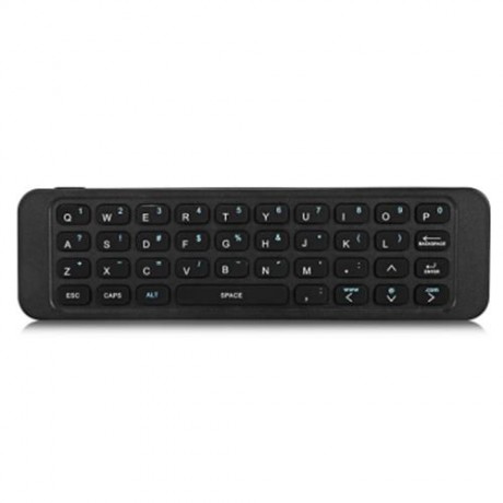 TZ P3 2.4GHZ AIR MOUSE WIRELESS KEYBOARD REMOTE CONTROLLER (BLACK)