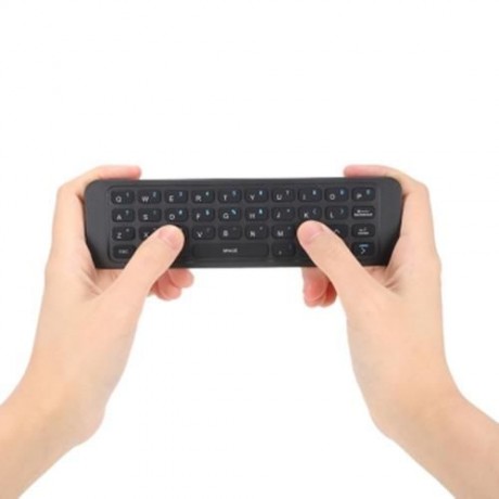 TZ P3 2.4GHZ AIR MOUSE WIRELESS KEYBOARD REMOTE CONTROLLER (BLACK)