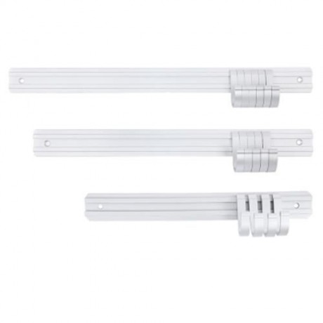 HEAVY DUTY SOLID WALL MOUNTED ROBE CLOTHES HOOKS (SILVER)