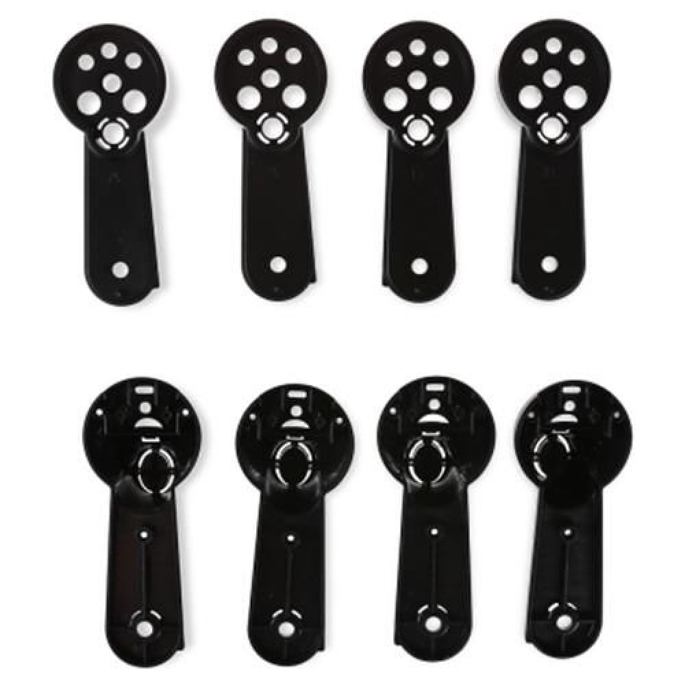 ORIGINAL TIANQU MOTOR COVER SET FOR XS809W FOLDABLE RC DRONE (BLACK)