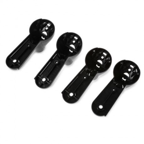 ORIGINAL TIANQU MOTOR COVER SET FOR XS809W FOLDABLE RC DRONE (BLACK)