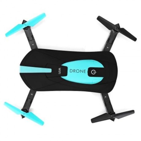 JY018 MINI FOLDABLE RC POCKET DRONE BNF WIFI FPV 0.3MP CAMERA / G-SENSOR MODE / AIR PRESS 