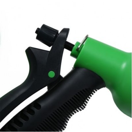 Expandable Garden Hose Pipe with 8 in 1 Spray Gun (GREEN)