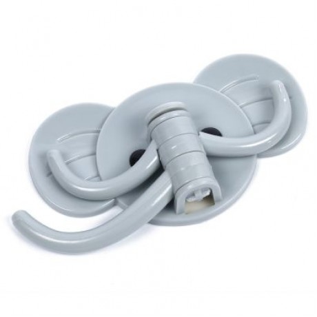 Cute Elephant Shape Strong Adhesive Hook (LIGHT BLUE)