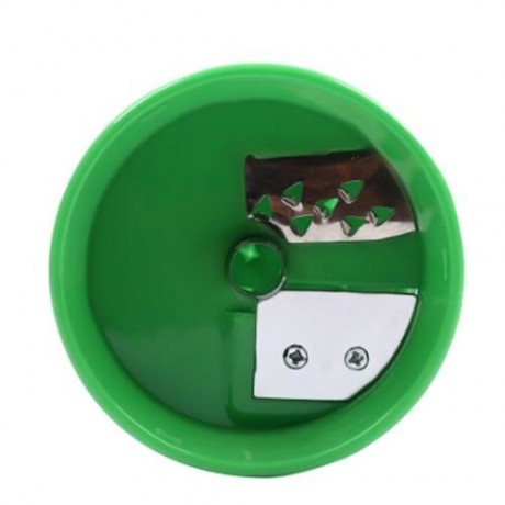 MULTIPURPOSE KITCHEN TOOL CYLINDRICAL TYPE VEGETABLE GRATER (GREEN)