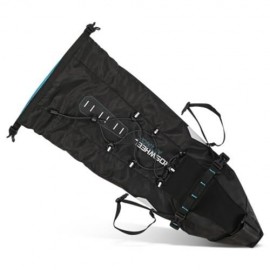 ROSWHEEL 131372 WATER-RESISTANT 10L BIKE TAIL BAG BICYCLE REAR PACK (BLACK)