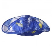 WATERPROOF KIDS HAIR CUTTING CAPE HAIRCUT TOOL (BLUE)