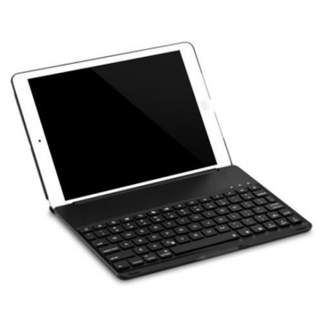 BLUETOOTH 3.0 KEYBOARD CASE BACKLIT FOR NEW IPAD 9.7 INCH 2017 (BLACK)