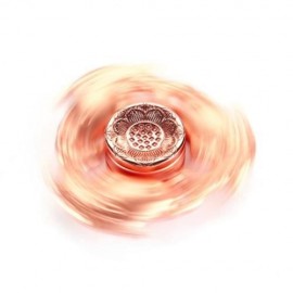 CARP LOTUS PATTERN ZINC ALLOY FIDGET TRI-SPINNER FUNNY STRESS RELIEVER ADULT FIDGETING TOY