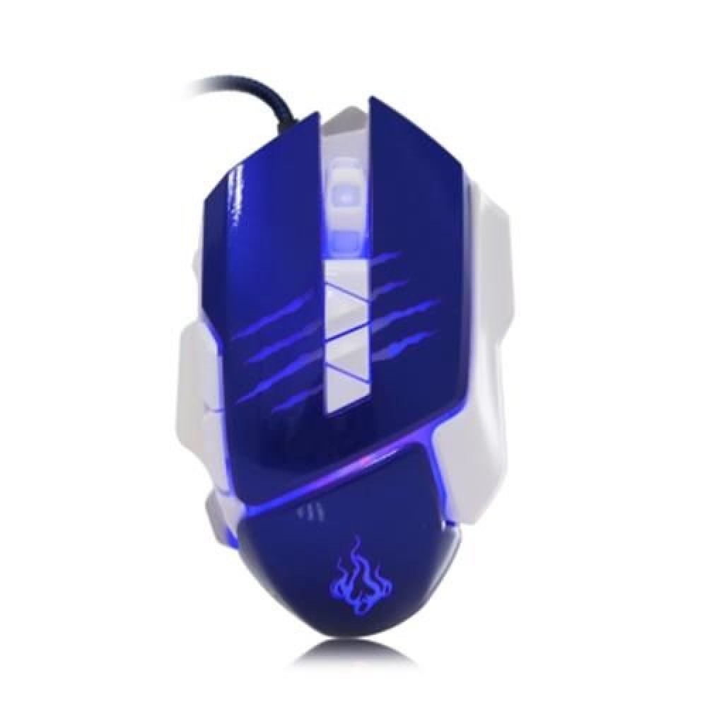 HTS - H400 - L WIRED GAMING MOUSE WITH LED LIGHT (BLUE)